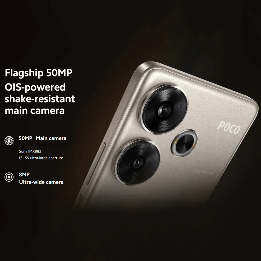 Xiaomi POCO F6 12GB+512GB / 8GB+256G | Flagship Snapdragon | 90W turbo charging | Intelligent temperature control | 1  Year General Warranty