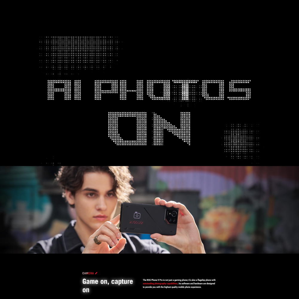 ASUS ROG Phone 9 Pro Edition 24GB+1TB |  Qualcomm Snapdragon 8 Gen 3 | Li-Po 5500 mAh | 6.78 inch, SAMSUNG Flexible AMOLED