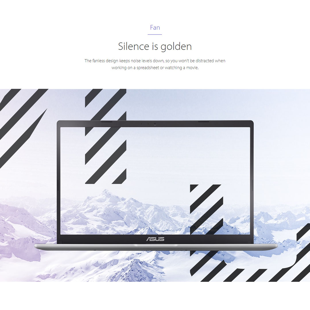 ASUS Vivobook Go 15  Laptop E510K-AEJ731WS (Intel Celeron N4500/ 8GB+512GB SSD/ 15.6-inch FHD/ W11) | Windows 11 Pro | up to Quad-core Intel processor | Up to 8-hour battery life2 | Laptop with  2 Year Warranty