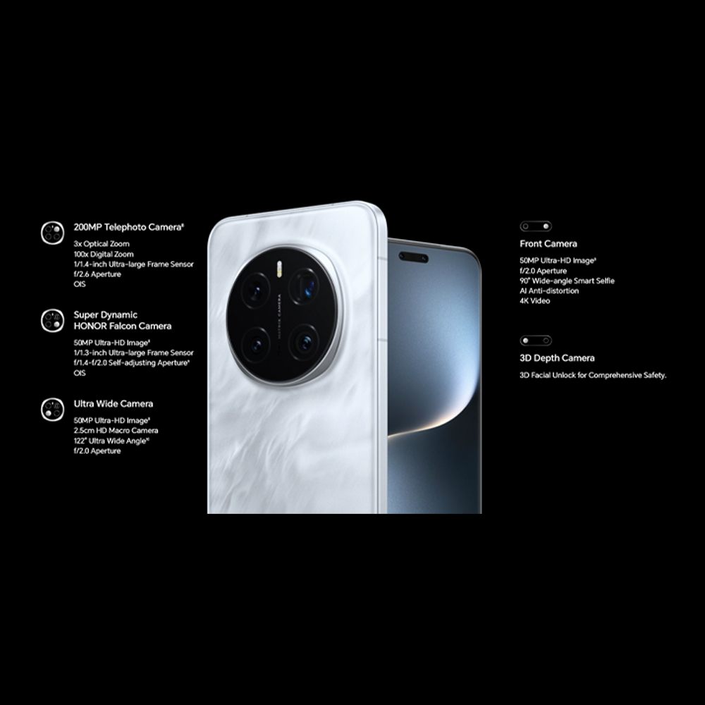 HONOR Magic7 Pro | 200MP Telephoto Camera | Snapdragon® 8 Elite Mobile Platform | 100W HONOR Wired SuperCharge