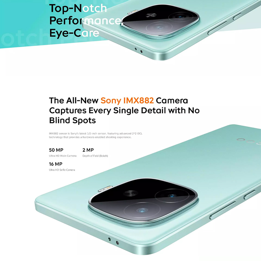 IQOO Z9 8GB+256GB | Snapdragon® 7 Gen 3 | 4D Game Vibration5 | Infrared Remote Control | 1  Year General Warranty