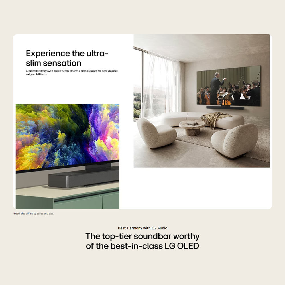 LG 65" C4 4K UHD OLED evo AI Smart TV OLED65C4PSA | Ultra Slim | webOS Re:New Program | olby Atmos® and Dolby Vision®