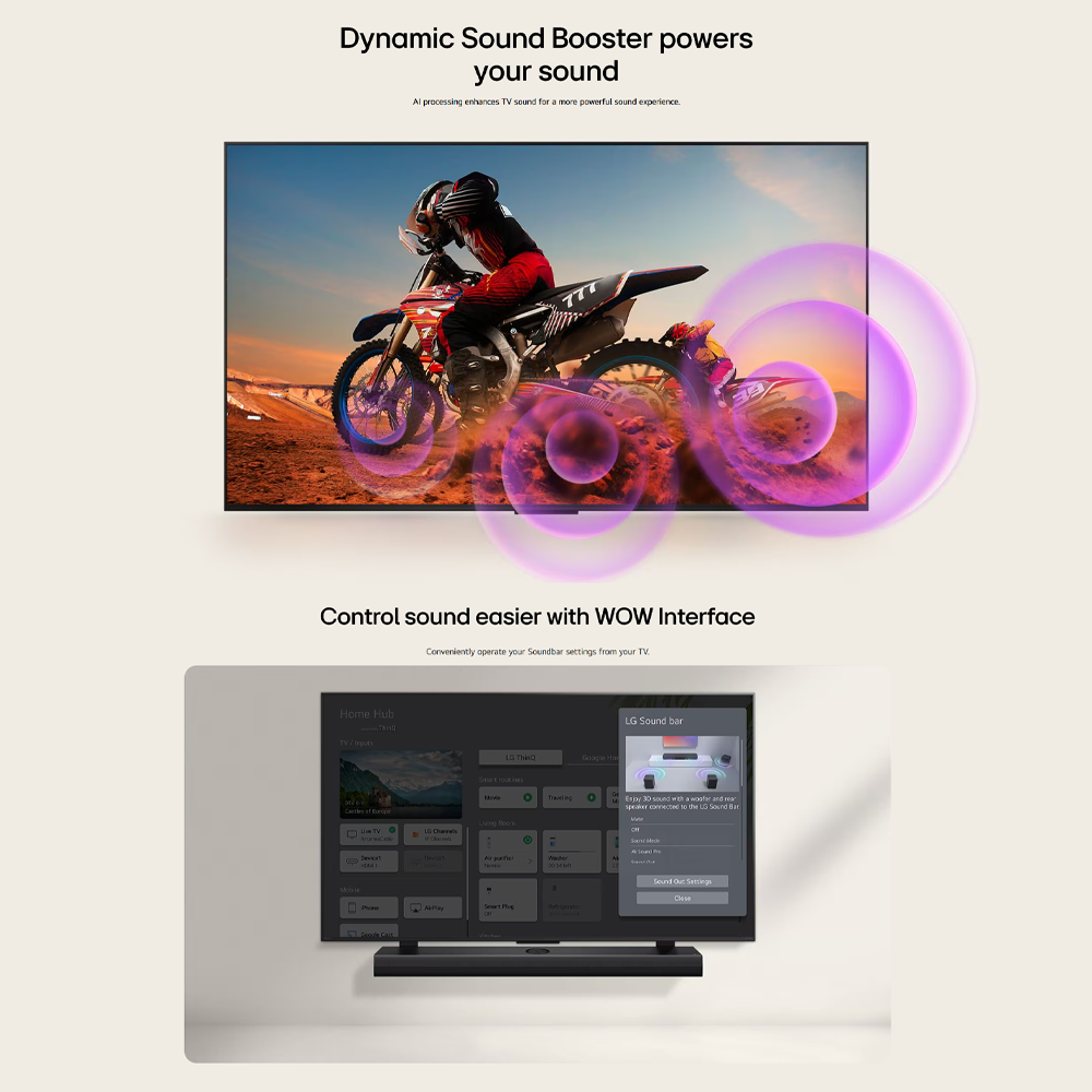 LG 55"/ 65"/ 75"/ 86" 4K UHD QNED AI QNED80 Smart TV QNED80ASA | QNED Color | alpha 7 4K AI Processor Gen8 | Dolby Atmos