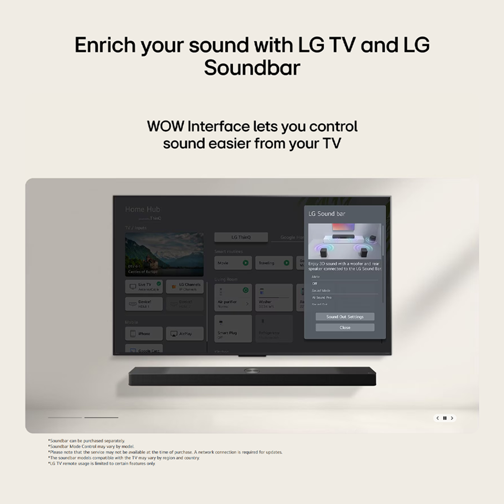 LG 75"/86" 4K UHD AI TV UA84 Smart TV 75UA8450PSA/ 86UA8450PSA | 4K HDR10 Pro | 7 4K AI Processor Gen8 | AI Sound Pro | FILMMAKER MODE
