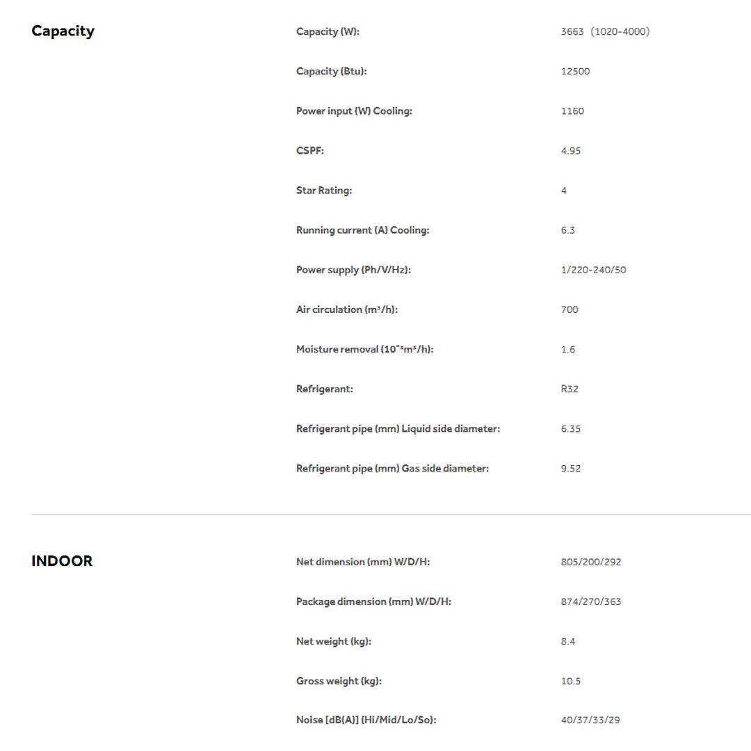 HAIER 1HP/1.5HP/2HP/2.5HP R32 UV Ray Inverter Wall Mount Air Conditioner HSU-10VQC22 |  UVC Sterilization | Triple Strong Airflow | Smart Clean | Energy Saving | I Feel | Air Conditioner with 3  Year Warranty