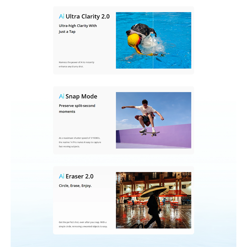 realme 14 Pro 5G 12GB+256GB/12GB+512GB | 6.77 inch | 50MP Rear Camera | Mediatek Dimensity 7300 Energy (4 nm) | 6000mAh, 45W Fast Charge