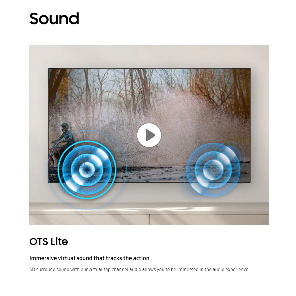 SAMSUNG 55"/65"/75" Crystal 4K UHD Smart TV UA55DU8000KXXM/UA65DU8000KXXM/UA75DU8000KXXM | AirSlim | 4K Upscaling