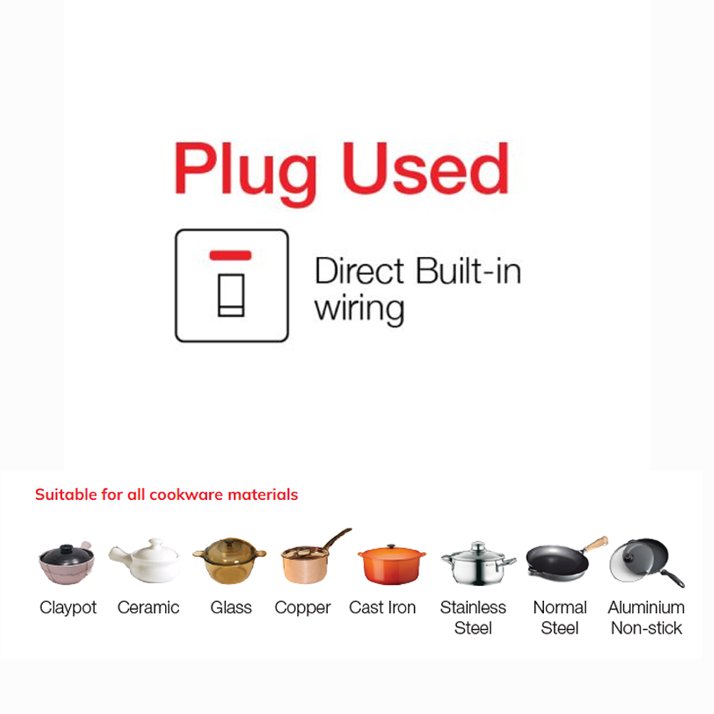 SENZ 2 Burners MultiCooker & SmartCooker  SZ-RI6200i / SZ-RC8200i / SZ-RI3600i | Touch Button | LED display | Pre-set heat level | Burners with 1 Year Warranty