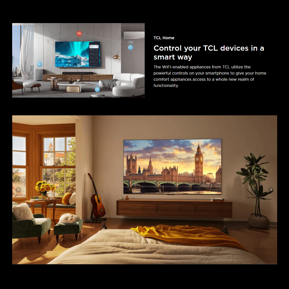 TCL 50" 55" 65" 75" 85" 98" C655 4K UHD QLED Google TV 50C655 55C655 65C655 75C655 85C655 98C655