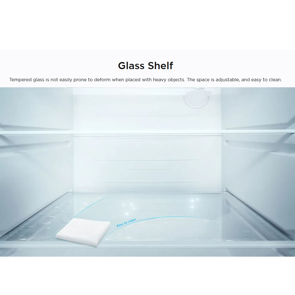 TCL 505L Twin Eco Inverter Multi Doors Refrigerator TR-C505AGWP | Total no frost | External LED display | LED light