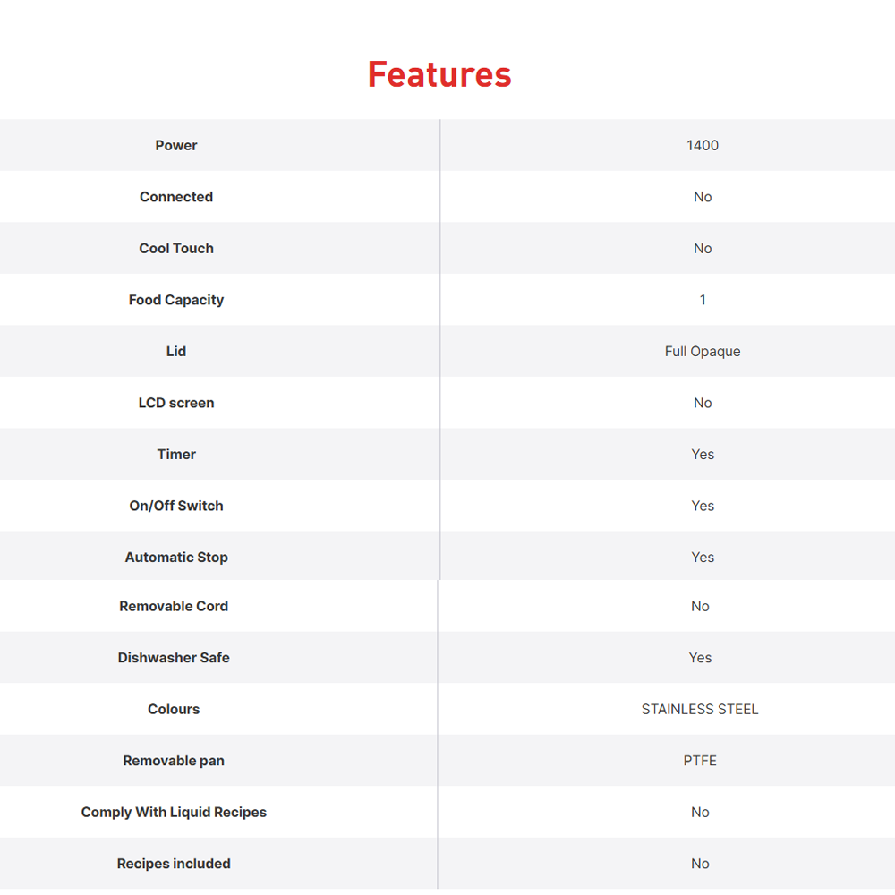 Tefal 4.5L Easy Fry & Grill Digital Air Fryer EY505D | 2-in-1 air fryer | Grill technology | Extra Crisp air-frying | Precision touchscreen