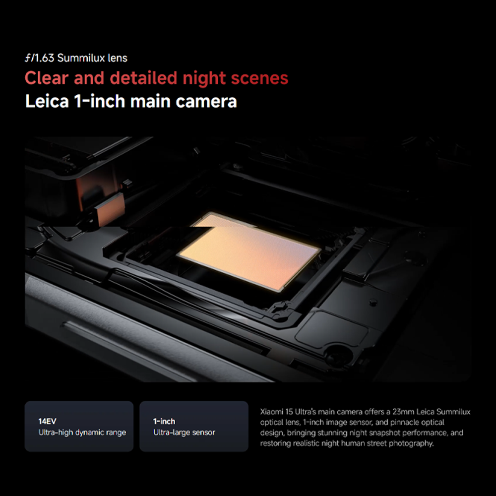 Xiaomi 15 Ultra 16GB+512GB/ 16GB+1TB | Qualcomm SM8750-AB Snapdragon 8 Elite (3 nm) | 6.73 inches, LTPO AMOLED | 200MP Camera | Li-Po 5410 mAh, 90W HyperCharge