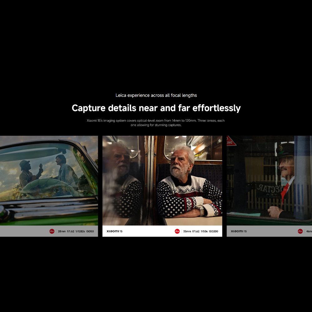Xiaomi 15 12GB+256GB/ 12GB+512GB | Qualcomm SM8750-AB Snapdragon 8 Elite (3 nm) | 6.36 inches, LTPO AMOLED | 50MP Camera | Li-Po 5240 mAh, 90W HyperCharge