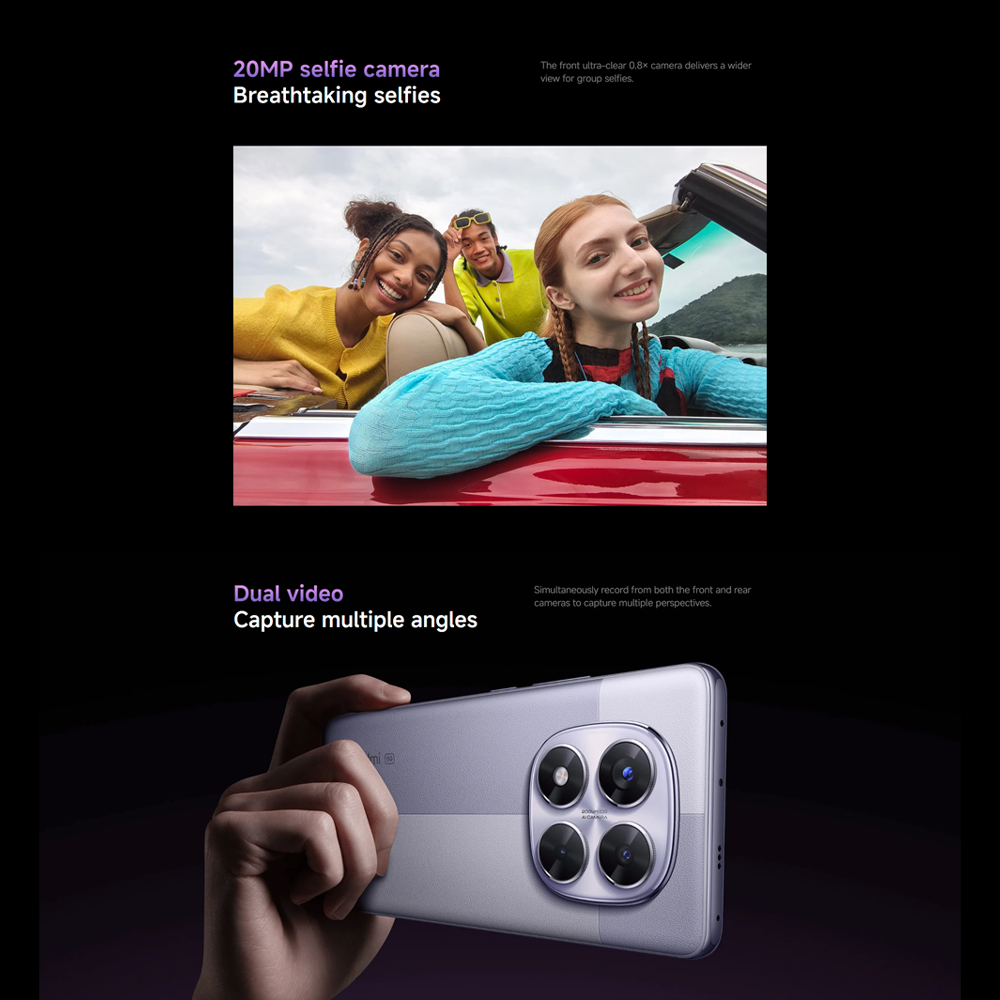 Xiaomi Redmi Note 14 Pro 5G | 200MP AI camera | MediaTek Dimensity 7300-Ultra | 1.5K 120Hz Eye-Care Display