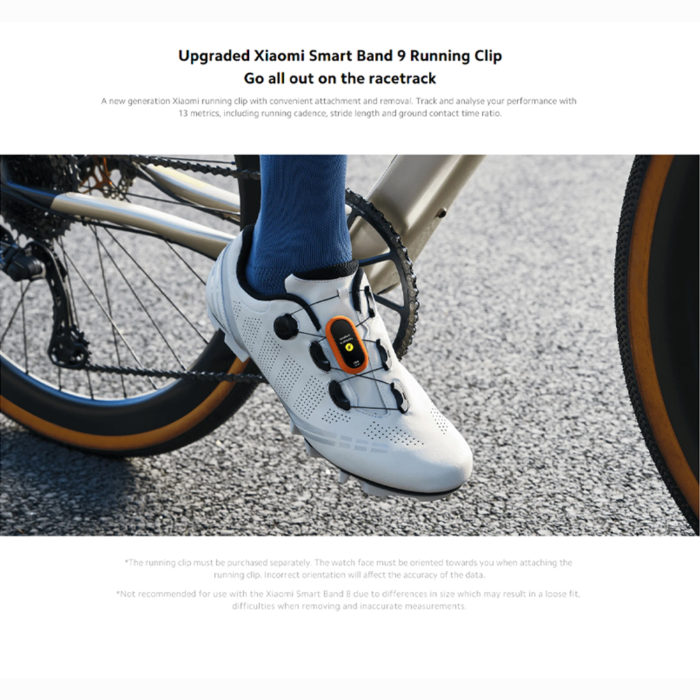 Xiaomi Smart Band 9 | Colourful metallic frame | 150+ sports modes | 1.62'' AMOLED display