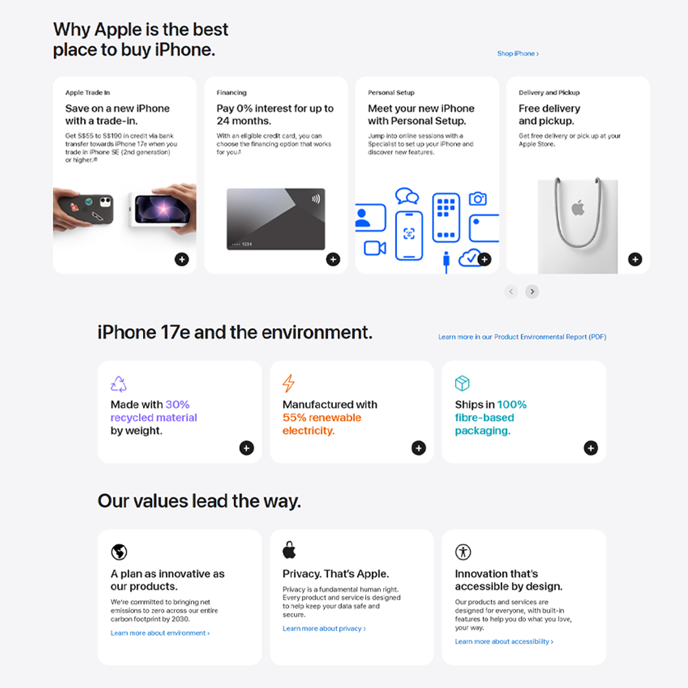 Apple iPhone 17e 8GB+256GB/ 8GB+512GB | 6.1″ | 48MP Rear Camera | Apple A19 (3 nm) | iOS 26.3 | Li-Ion 4005 mAh