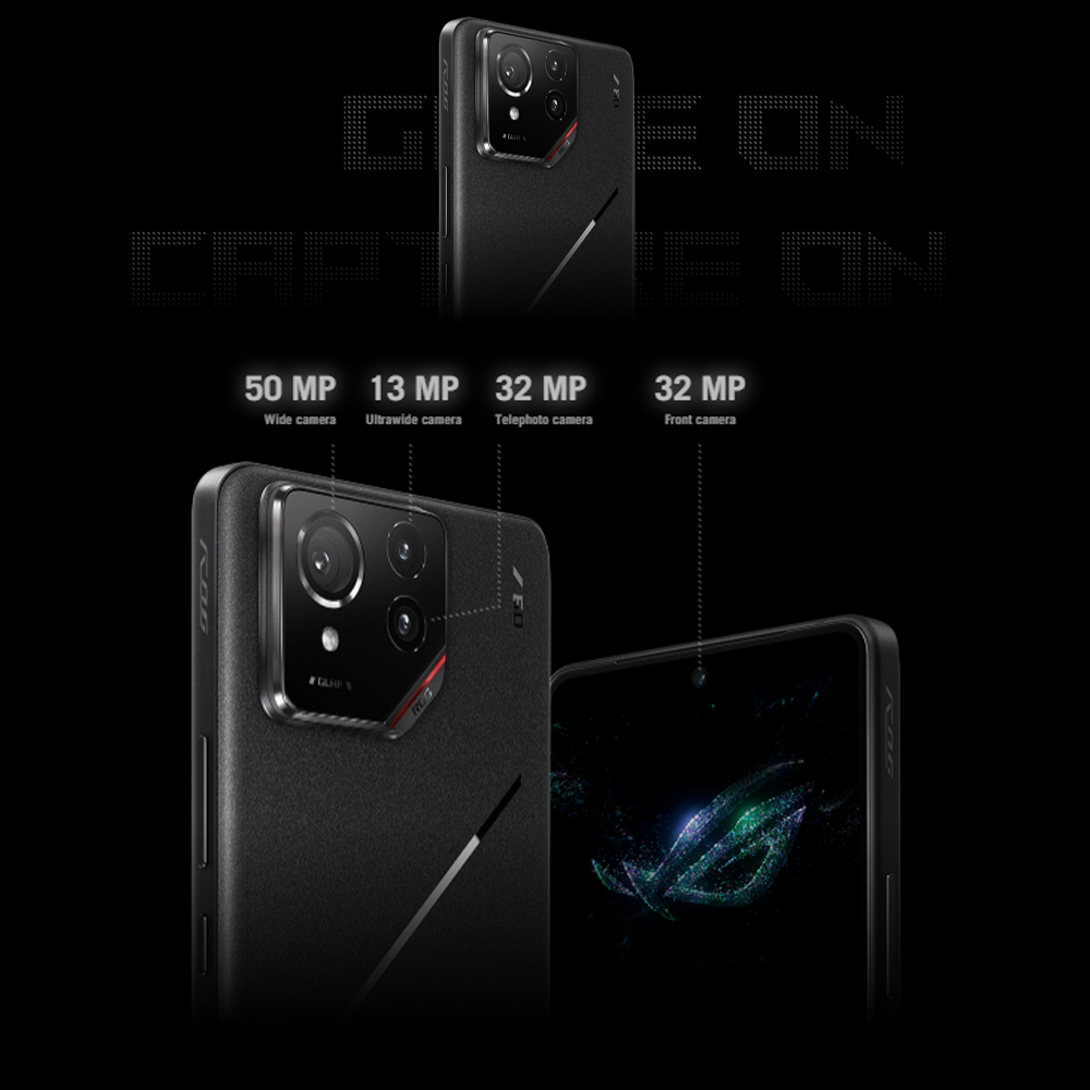 ASUS ROG Phone 9 Pro Edition 24GB+1TB |  Qualcomm Snapdragon 8 Gen 3 | Li-Po 5500 mAh | 6.78 inch, SAMSUNG Flexible AMOLED