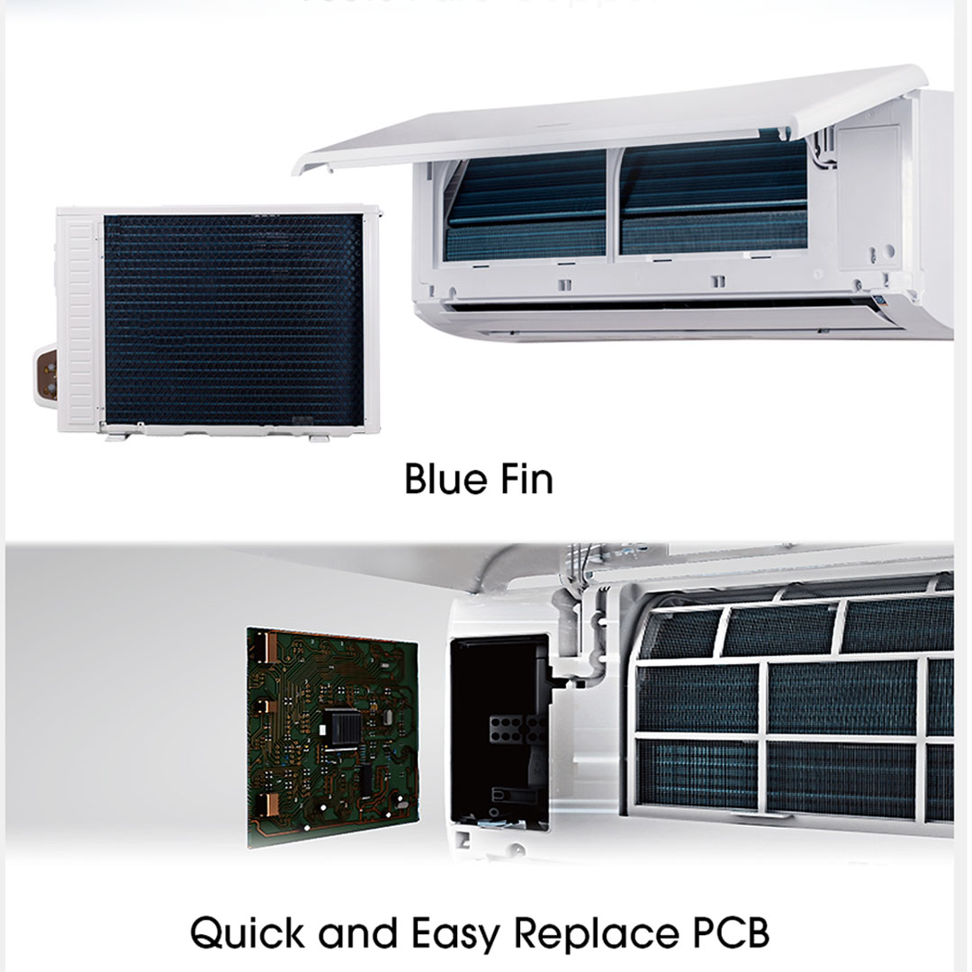 HISENSE 1HP R32 Non-Inverter Wall Mount Air Conditioner AN09CBG | LED display | Super Quite Mode | Gas Leaking Detection | Smart Mode - Auto run | Air Conditioner with 2 Years Warranty