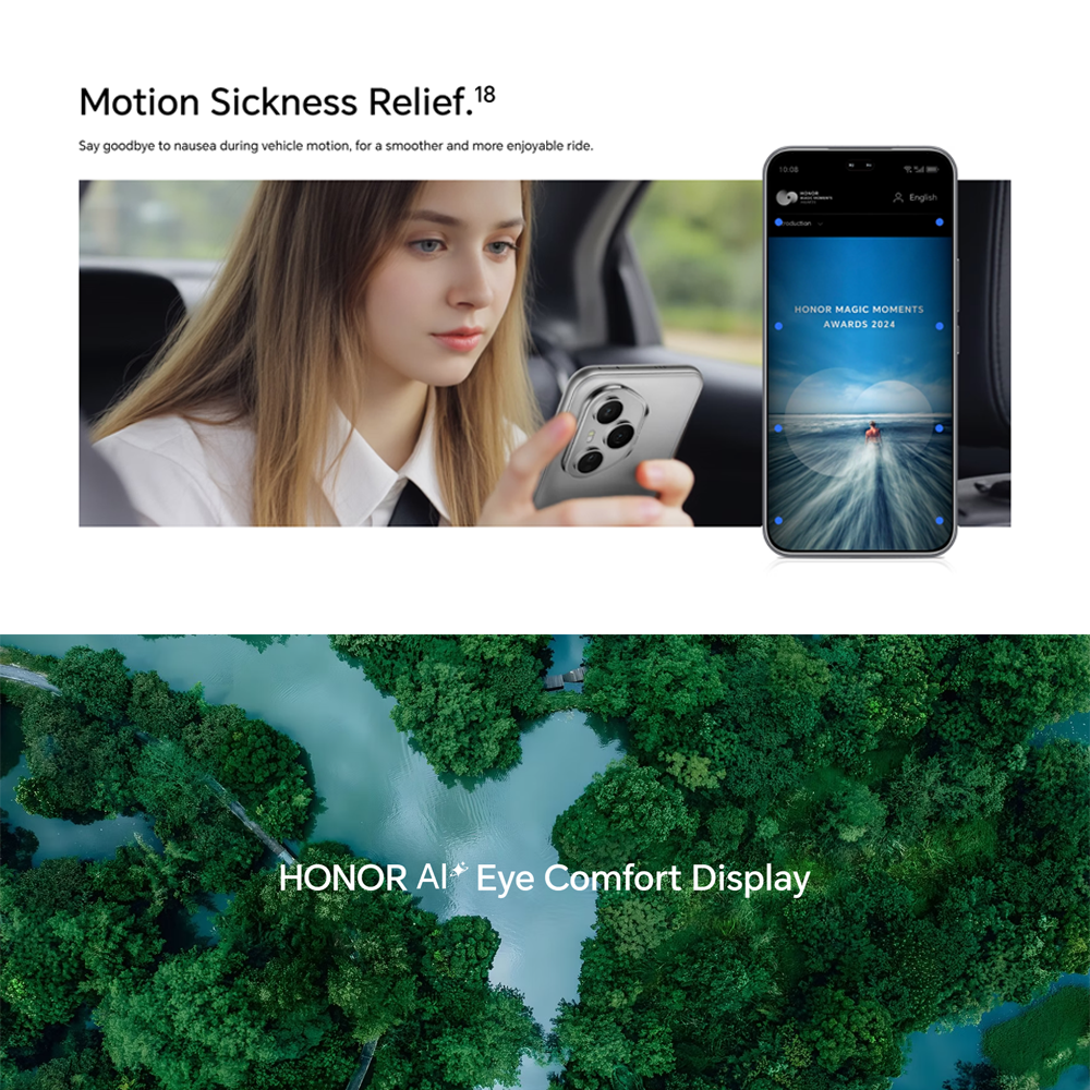 HONOR 400 Pro 12GB+512GB | 200MP Main Camera | 6.7 inch | Qualcomm SM8650-AB Snapdragon 8 Gen 3 (4 nm) | Li-Po 6000 mAh,Fast charging 100W | Android 15, MagicOS 9