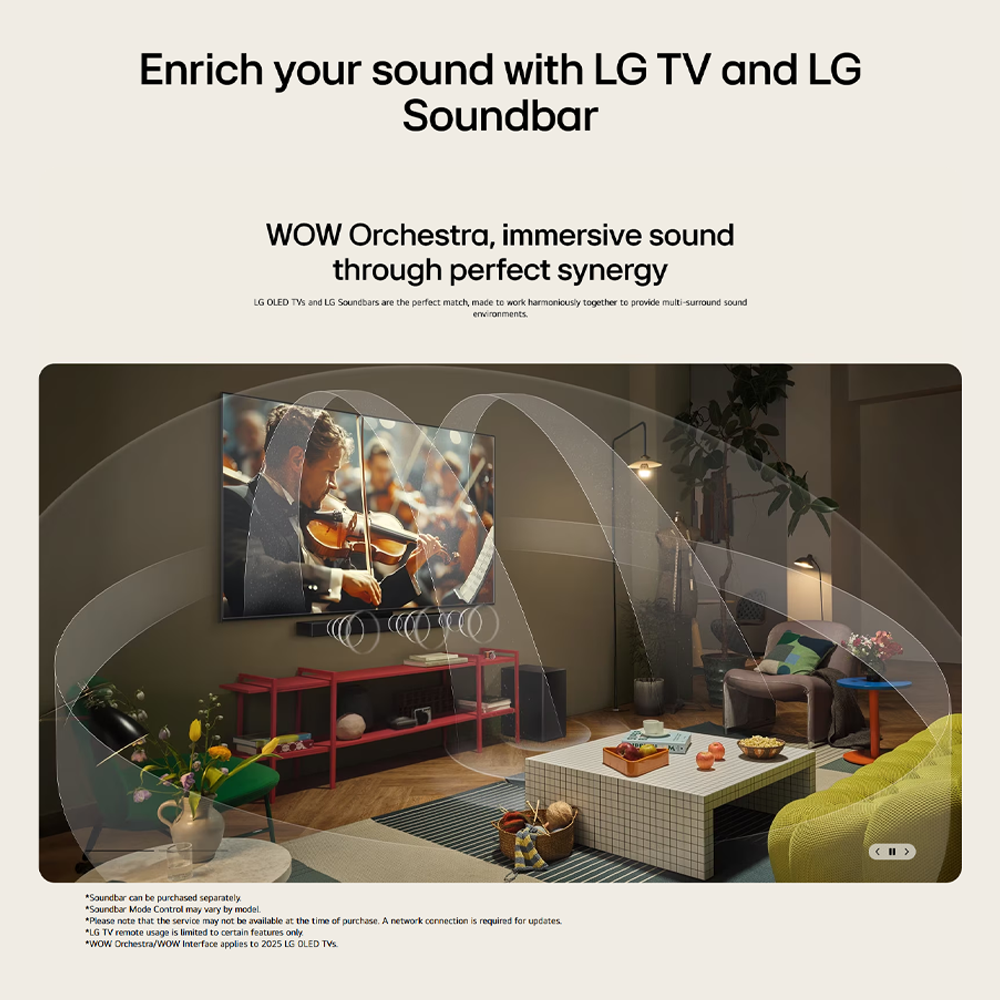 LG 48"/55"/65"/77"/83" 4K UHD OLED evo AI C5 Smart TV OLED48C5PSA|OLED55C5PSA|OLED65C5PSA|OLED77C5PSA|OLED83C5PSA | AI Processor 4K Gen8 | Dolby Vision / HDR10 / HLG