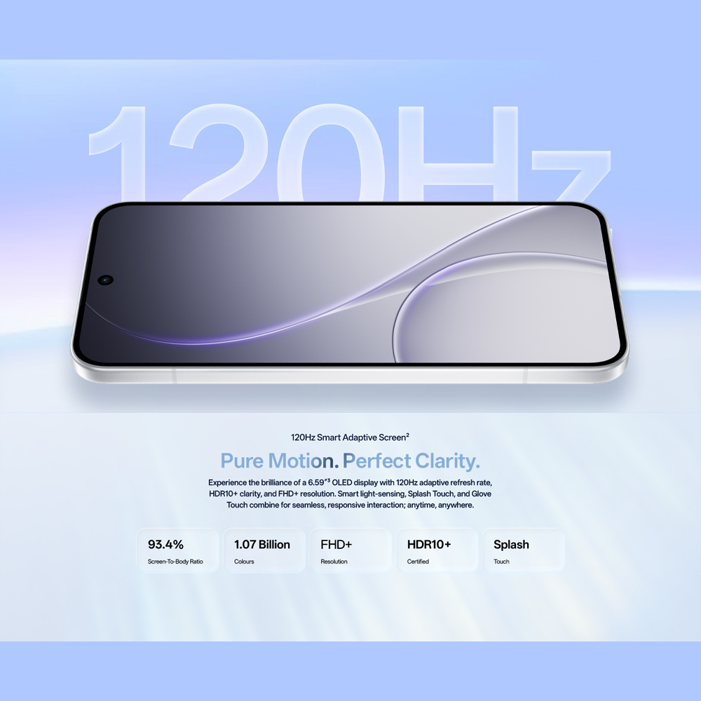 OPPO Reno15 5G | 80W SUPERVOOC™ Flash Charge | 3.5x Telephoto Vibe Portrait | AI Motion Photo Popout | 50MP Ultra Wide Selfie Camera