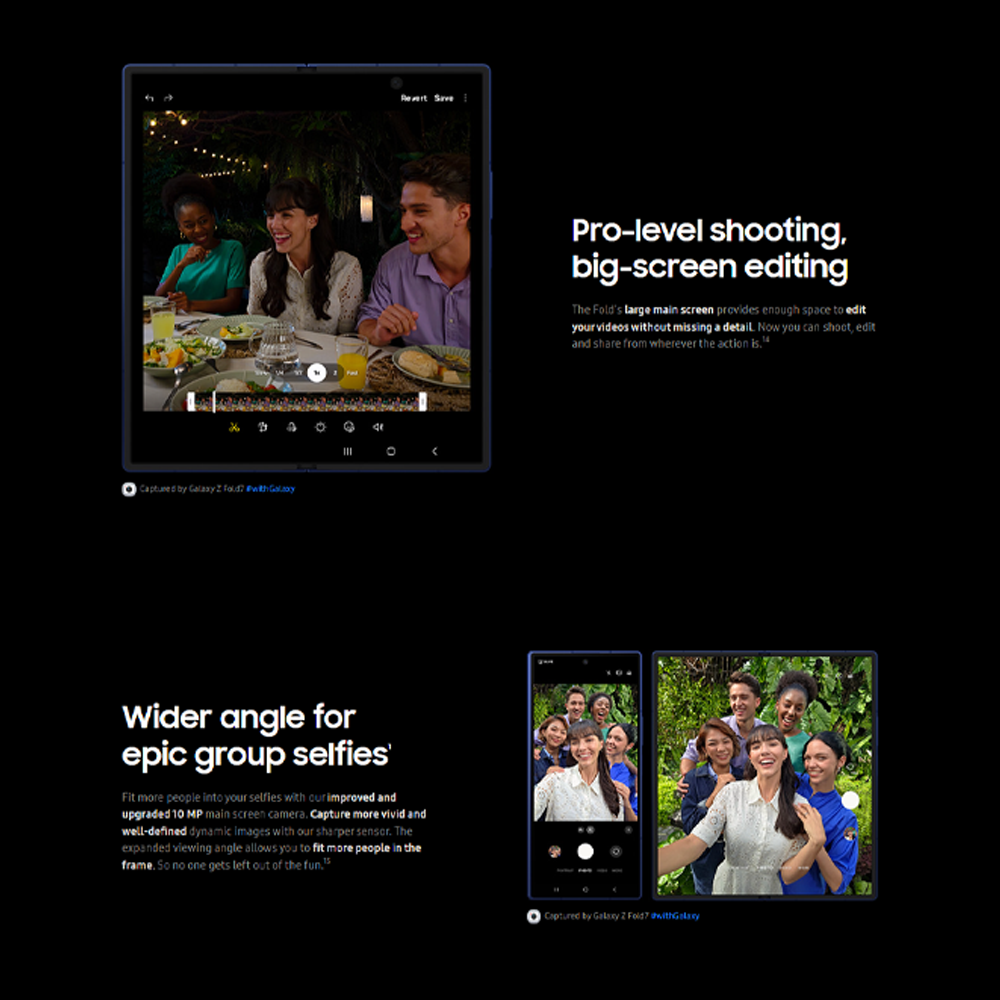 SAMSUNG Galaxy Z Fold7 | 200 MP Ultra Camera | Snapdragon 8 Elite | 8" Foldable Dynamic LTPO AMOLED 2X Display