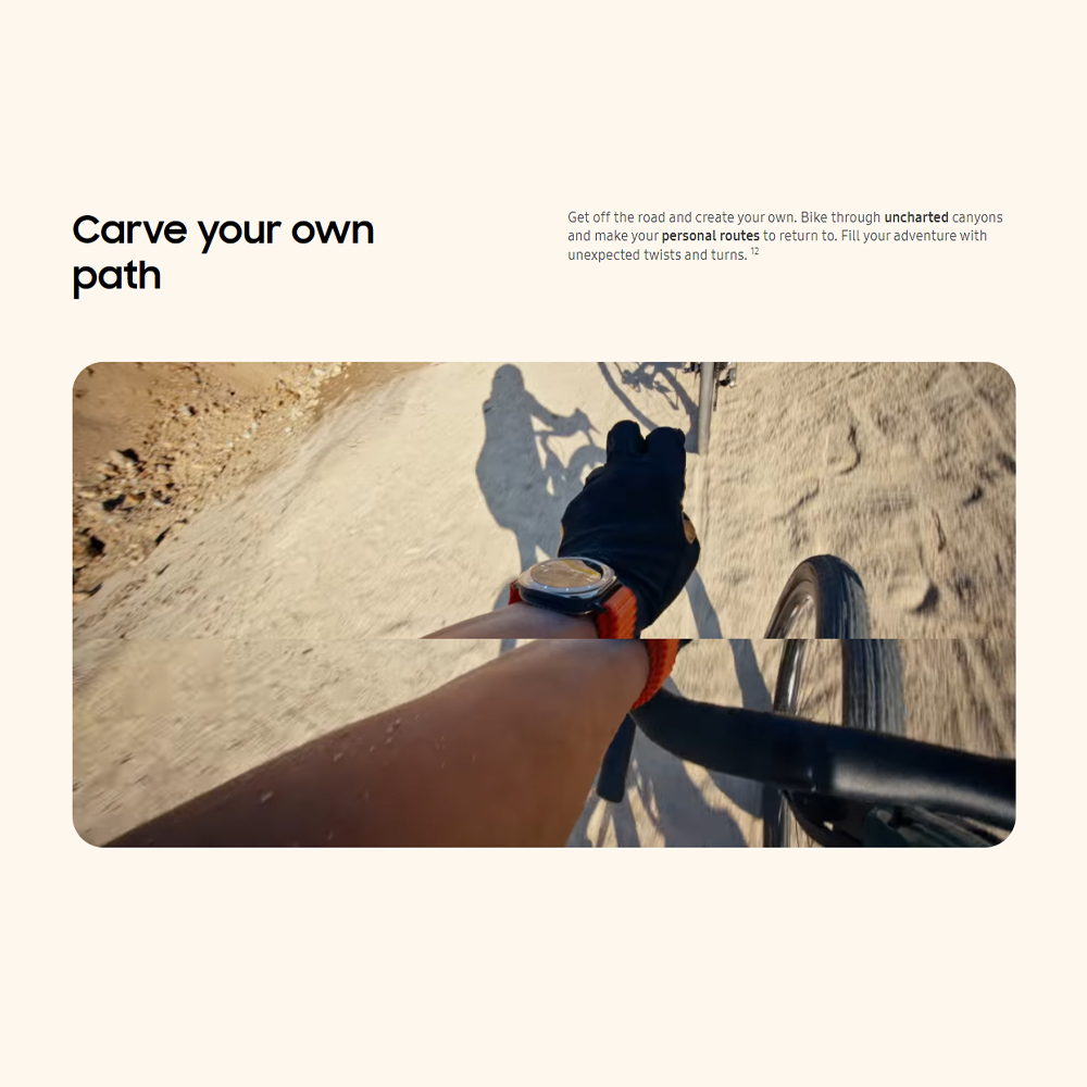 SAMSUNG Galaxy Watch Ultra (LTE) 47mm | 10 ATM water resistance | Immediate Safety Siren | Dual-Frequency GPS