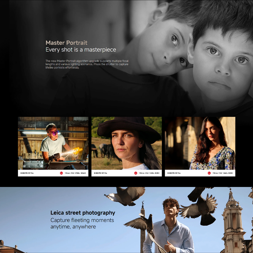 Xiaomi 15T Pro | MediaTek Dimensity 9400+ | 90W wired and 50W wireless HyperCharge | Leica 5x Pro telephoto, Spotlight Photography