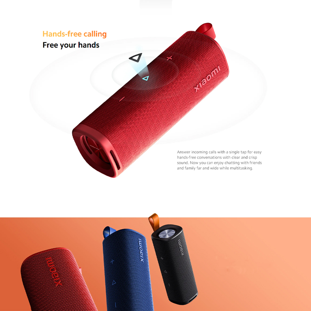 Xiaomi Sound Outdoor MDZ-38-DB | True wireless stereo sound | Powerful 30W output | Up to 12 hours long-lasting battery