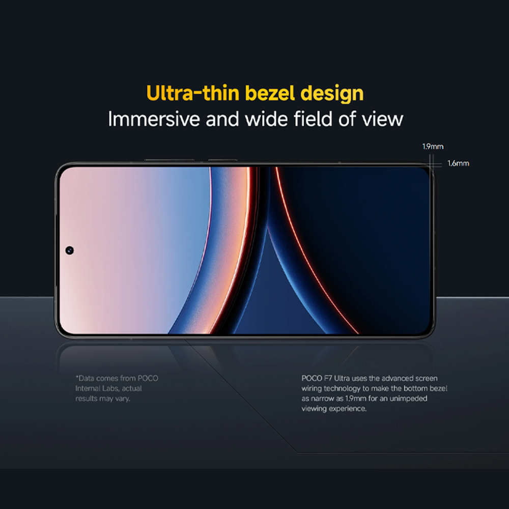 Xiaomi POCO F7 Ultra 12GB+256GB/ 16GB+512GB | Qualcomm SM8750-AB Snapdragon 8 Elite (3 nm) | 6.67 inches, AMOLED | 50MP Main Camera | Li-Po 5300 mAh, 120W HyperCharge