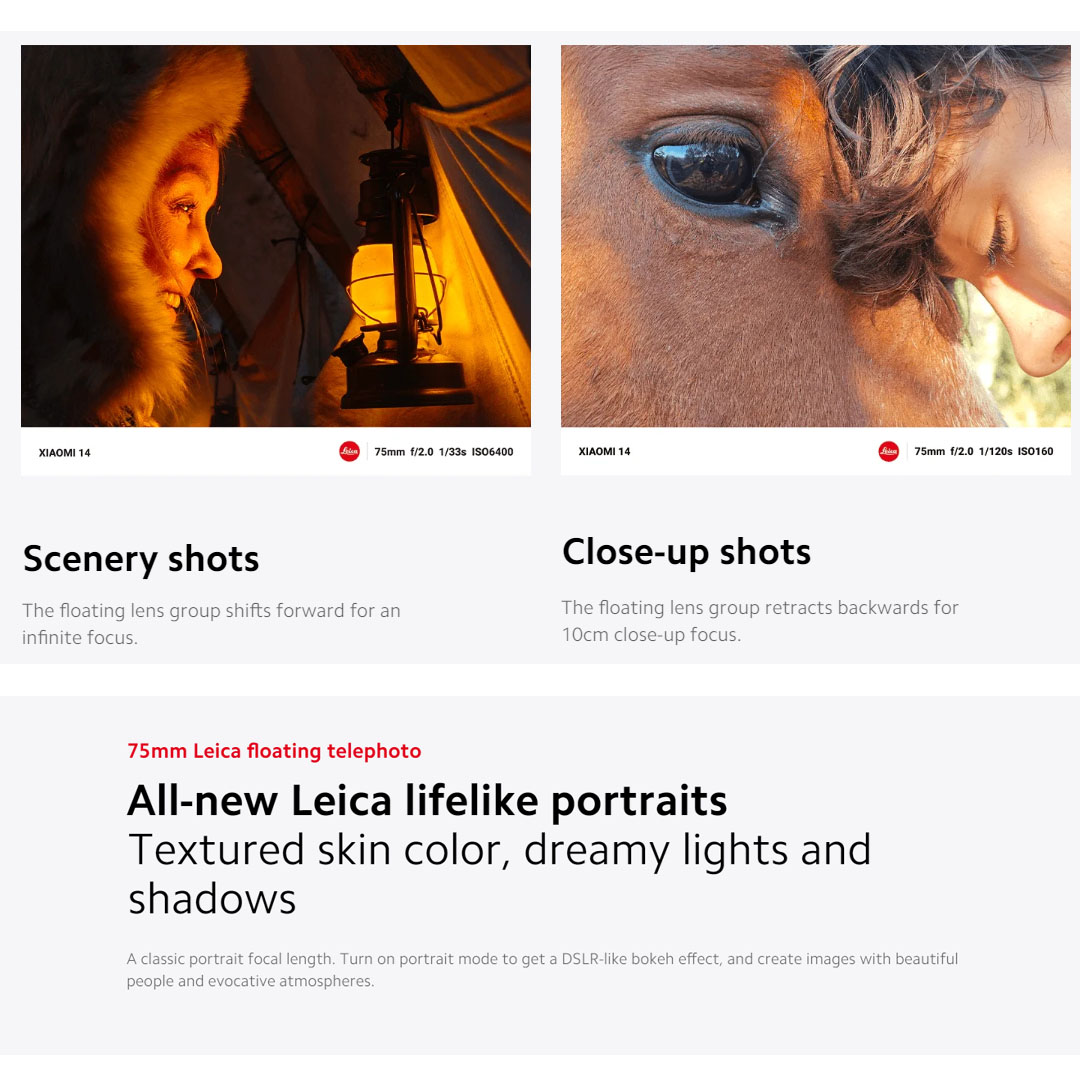 Xiaomi 14 12GB+512GB | Ultra-large Image Sensor | Supports Dolby Vision® Shooting | Leading Imagery | Compact Size | Smartphone with 1 Year Warranty