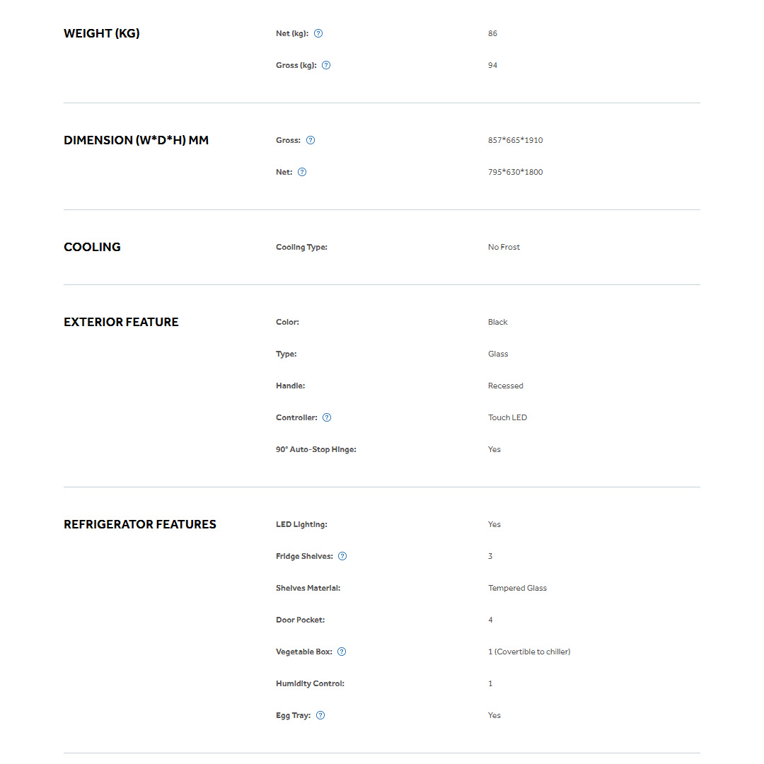 HAIER 510L 4 Doors Twin Inverter Refrigerator HRF-510GB/HRF-510MG | Immersive Touch Screen | Big Flexible Box | 360° Precise Cooling | LED Lighting | Save Energy | Eco Friendly Refrigerant | Refrigerators with 2 Year Warranty