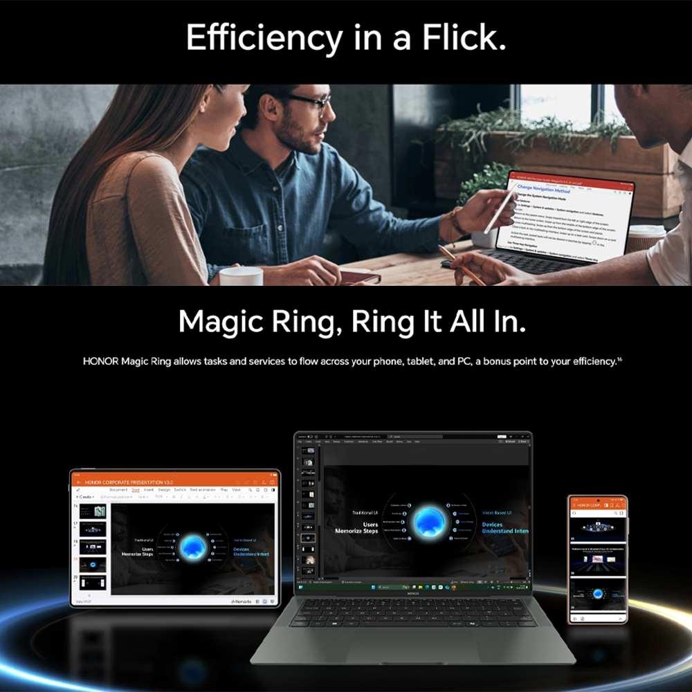 HONOR MagicPad2 12GB+256GB | 12.3 inch, OLED | MagicOS 8.0.1 (Android 14) | The Slimmer, The Stronger