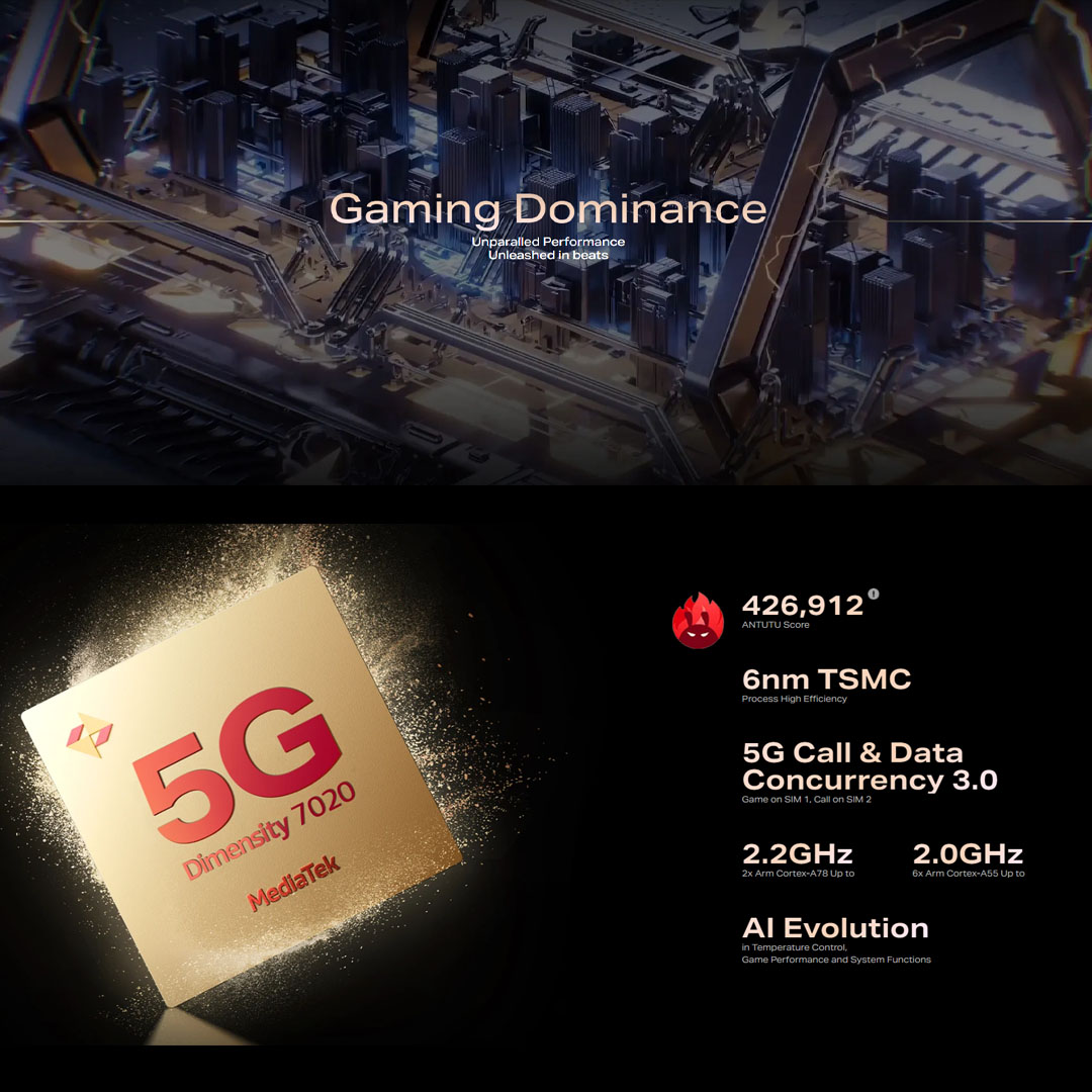 Infinix Note 40 PRO 8GB+256GB | 5000mAh | 45W | Android 14 | XOS 14 | 6.78 inches + AMOLED | Mediatek Dimensity 7020 (6 nm) | Smartphone with 1 Year Warranty