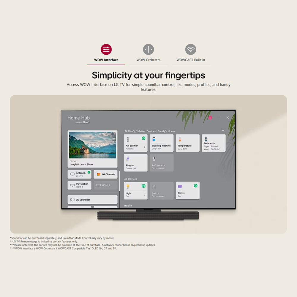 LG 65" C4 4K UHD OLED evo AI Smart TV OLED65C4PSA | Ultra Slim | webOS Re:New Program | olby Atmos® and Dolby Vision®