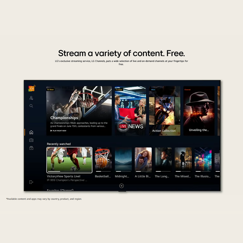 LG 55" / 65"/ 75" / 86" 4K UHD QNED AI QNED70 Smart TV |