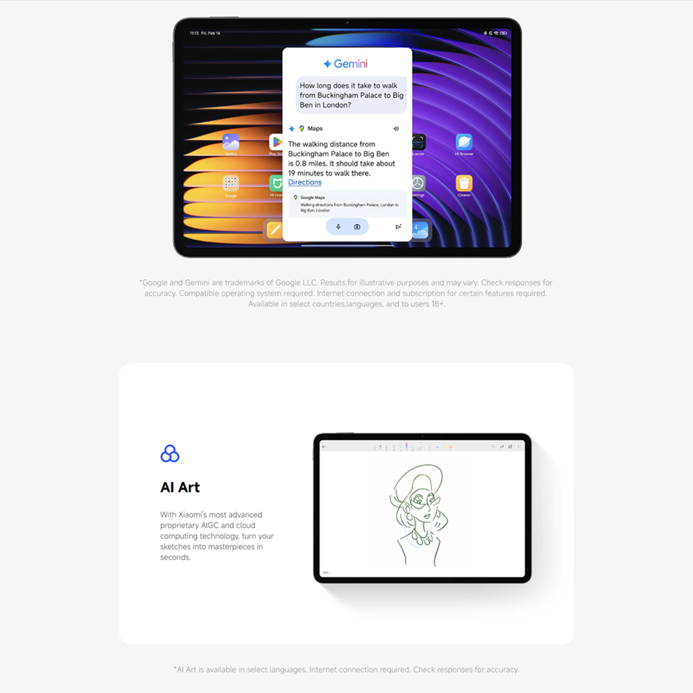 Xiaomi Pad 7 Pro 8GB+256GB/ 12GB+512GB | Qualcomm SM8635 Snapdragon 8s Gen 3 (4 nm) | 11.2 inch, PS LCD | 50MP Main Camera | Li-Po 8850 mAh