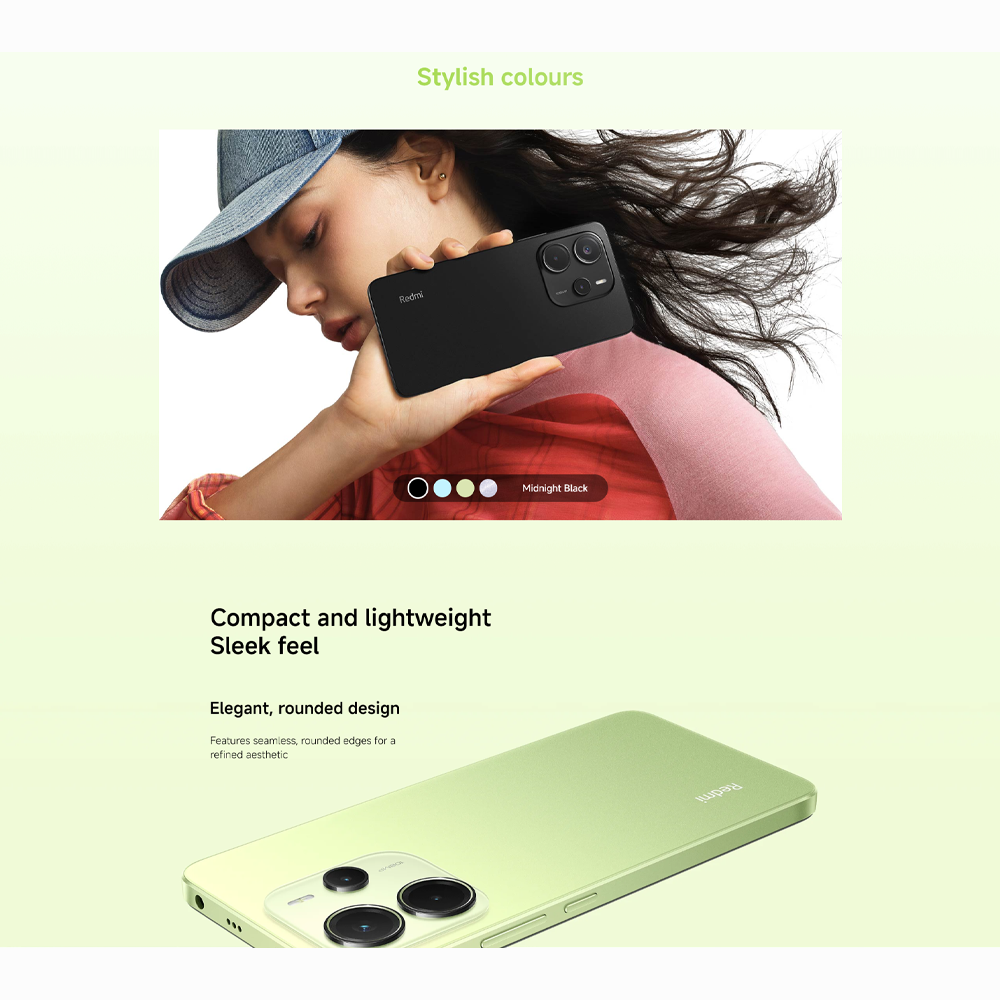 Xiaomi Redmi Note 14 | MediaTek Helio G99-Ultra | 120Hz Eye-Care Display | 108MP AI Camera System