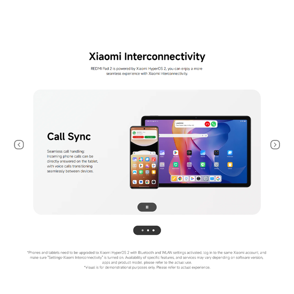 Xiaomi REDMI Pad 2 4GB+128GB | 11" 2.5K crystal-clear display | Advanced Helio G100-Ultra |  9000mAh
