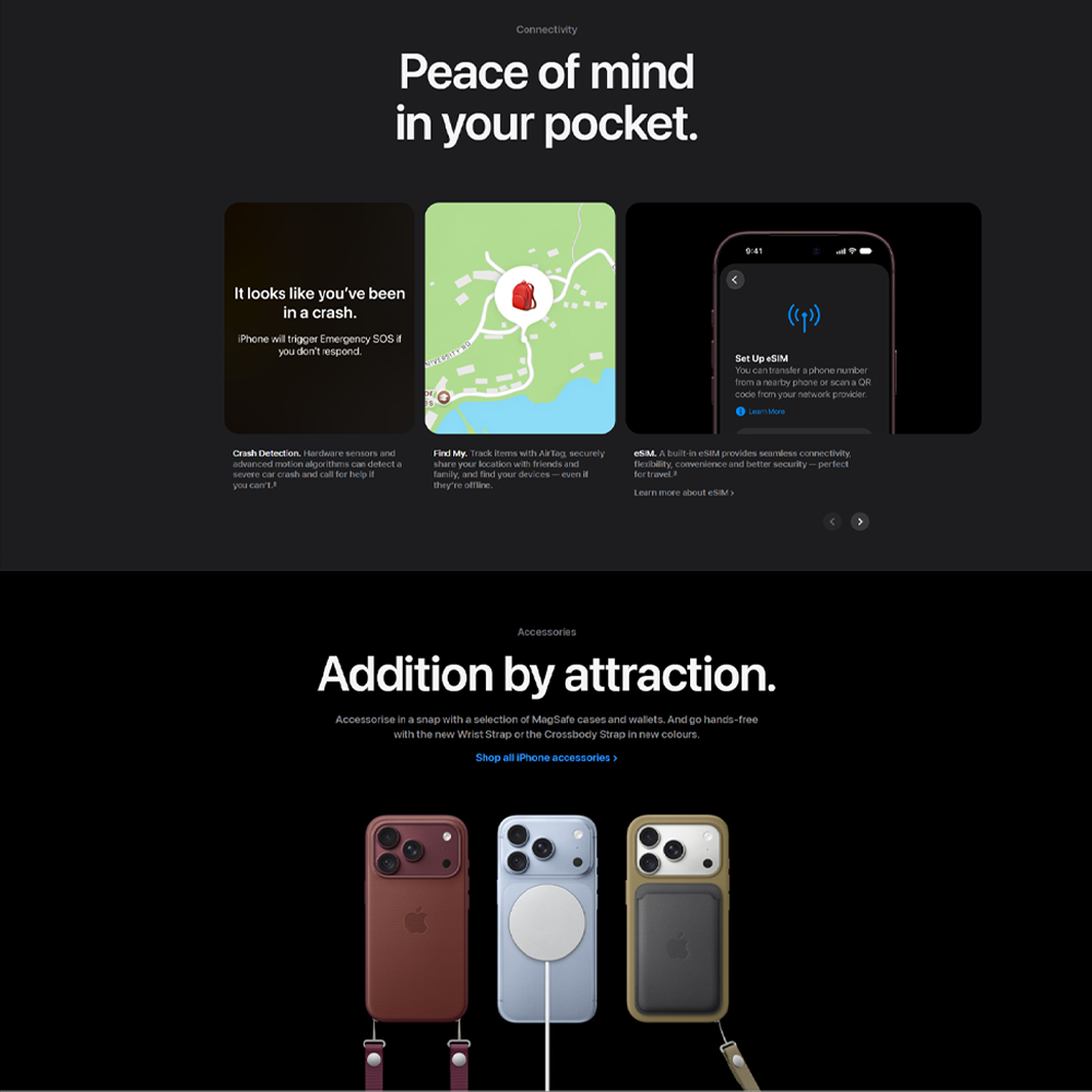 Apple iPhone 18 Pro 256GB / 512GB / 1TB / 2TB | 6.3-inch, LTPO Super Retina XDR OLED | 48MP Rear Camera | iOS 27 | Apple A20 Pro | Li-Ion 4056 mAh