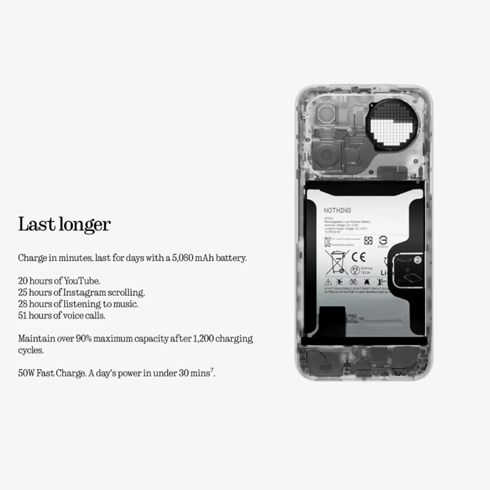 NOTHING Phone (4a) Pro 12GB+256GB | World’s first 140x ultra zoom* | 3 camera system with Sony sensor | Nothing OS with Essential AI tools