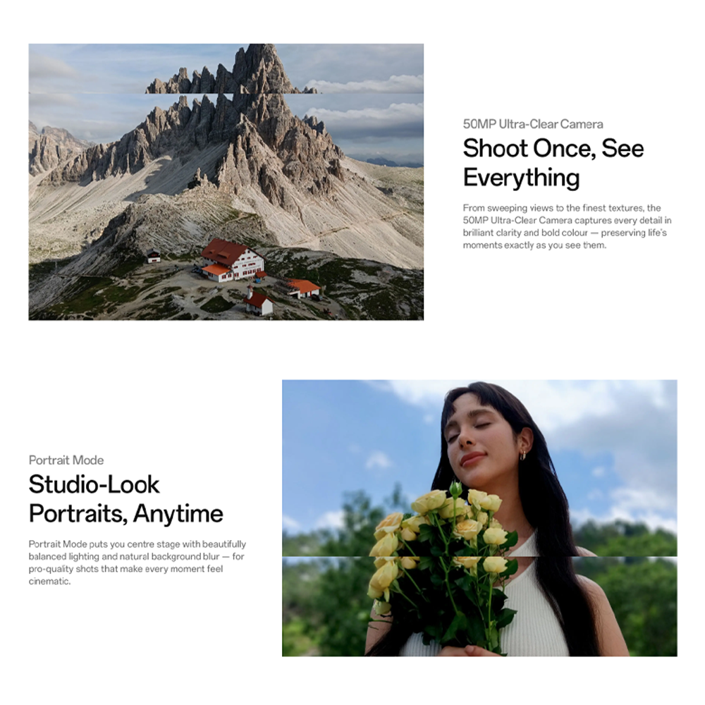 OPPO A6 Pro 5G 8GB+256GB | 50MP Camera | 6.57 inch, AMOLED | Li-Po 6500mAh | Mediatek Dimensity 6300 (6 nm) | Android 15, ColorOS 15