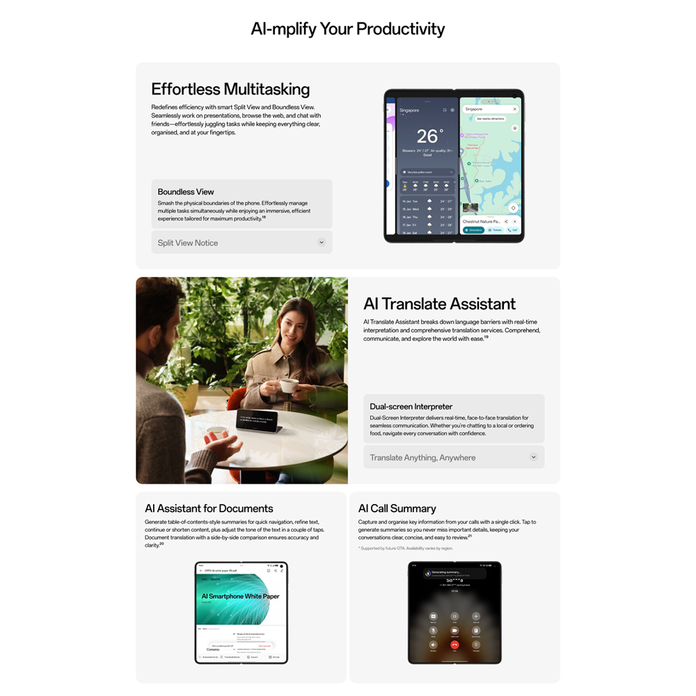 OPPO Find N5 16GB+512GB |  8.12 inches, Foldable LTPO OLED | 50MP Main Camera |  Qualcomm SM8750-3-AB Snapdragon 8 Elite (3 nm) | Si/C Li-Ion 5600 mAh