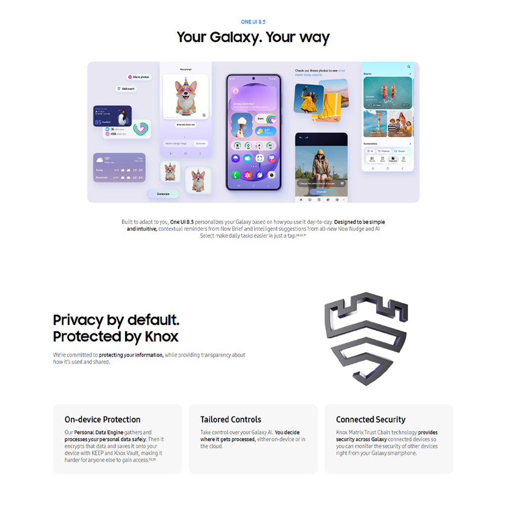 SAMSUNG Galaxy S26+ 12GB+256GB/12GB+512GB | 6.7 inches, Dynamic LTPO AMOLED 2X | 50MP Rear Camera | Exynos 2600 (2 nm) | Dual SIM | Li-Ion 4900 mAh, 45W wired