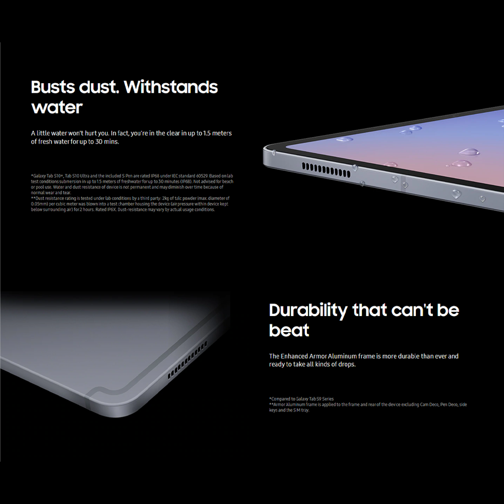 SAMSUNG Galaxy Tab S10 Ultra 5G | 11200mAh Battery | Mediatek Dimensity 9300+ |  Dynamic AMOLED 2X