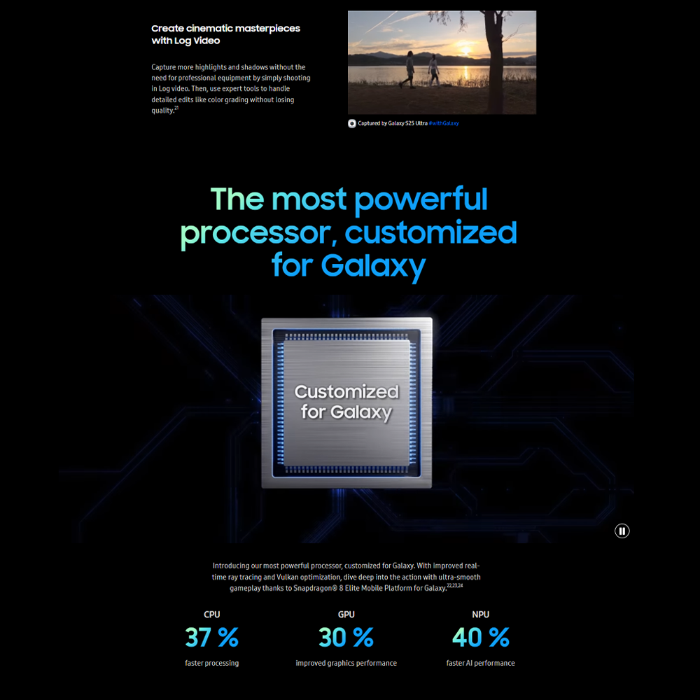 SAMSUNG Galaxy S25 Ultra | Qualcomm SM8750-AB Snapdragon 8 Elite |  Galaxy AI | 200 MP Camera | 5000 mAh Battery