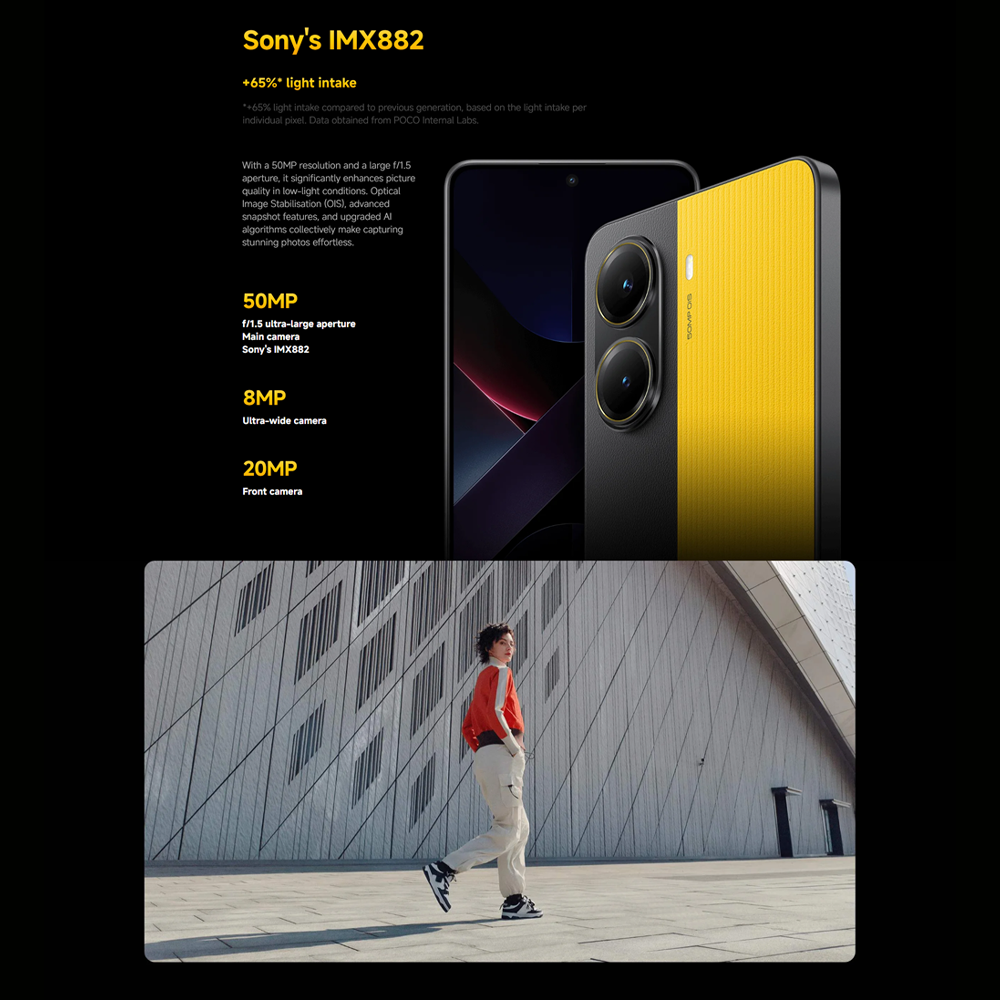 Xiaomi POCO X7 Pro | 6.67 inches, AMOLED | 50MP Main Camera | Mediatek Dimensity 8400 Ultra (4 nm) | Li-Po 6000 mAh