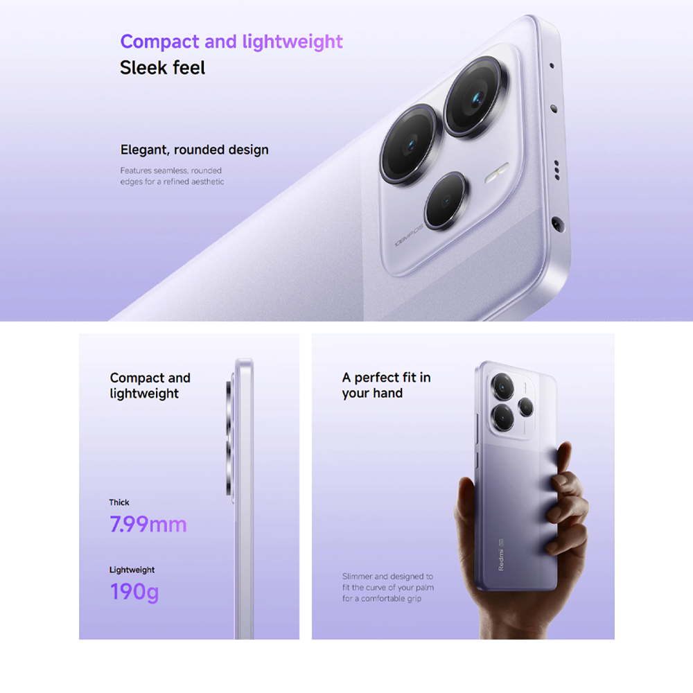 Xiaomi Redmi Note 14 5G | 108MP AI camera | 45W Turbo Charging With 5110mAh Battery | MediaTek Dimensity 7025-Ultra