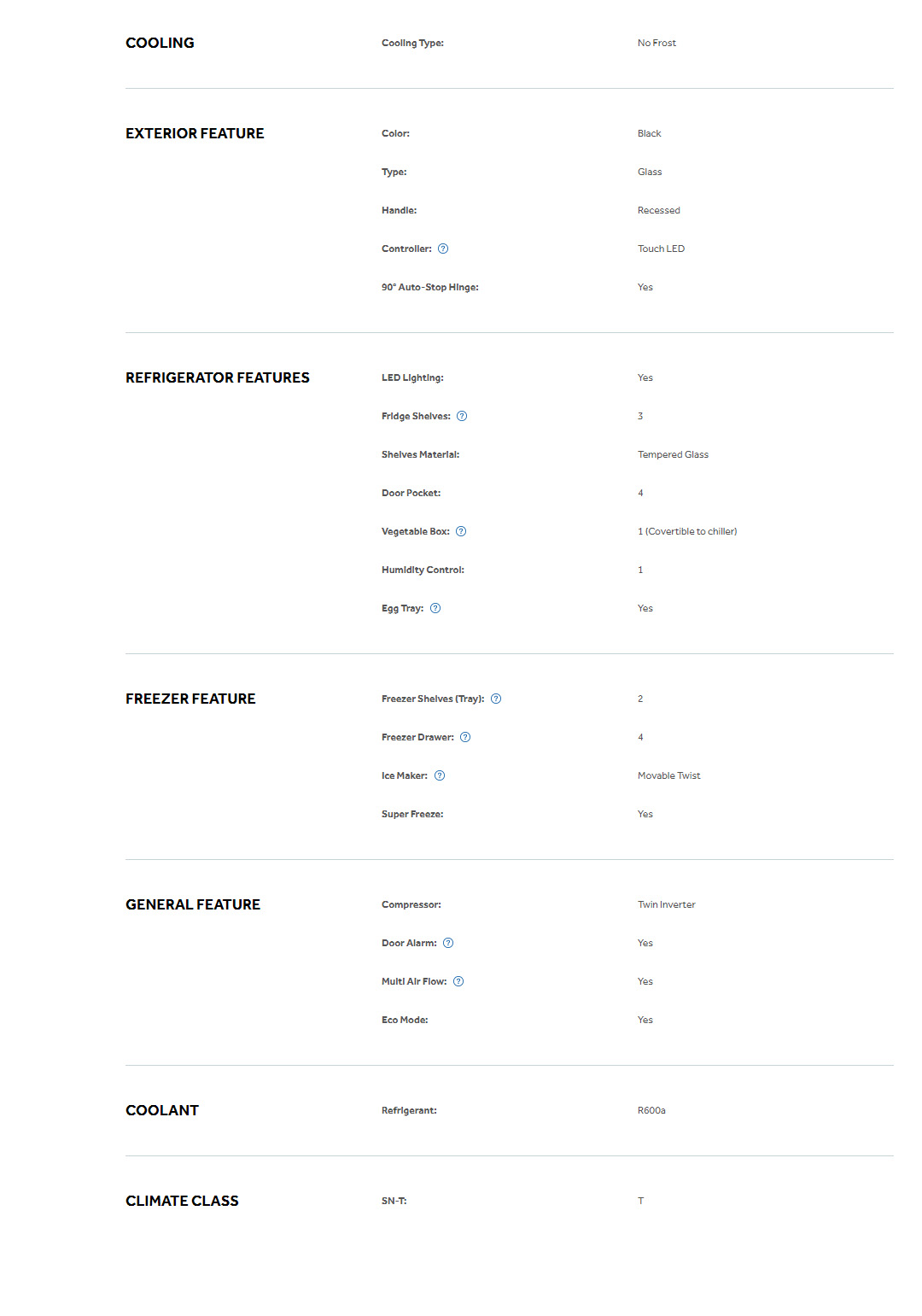HAIER 510L 4 Doors Twin Inverter Refrigerator HRF-510GB/HRF-510MG | Immersive Touch Screen | Big Flexible Box | 360° Precise Cooling | LED Lighting | Save Energy | Eco Friendly Refrigerant | Refrigerators with 2 Year Warranty