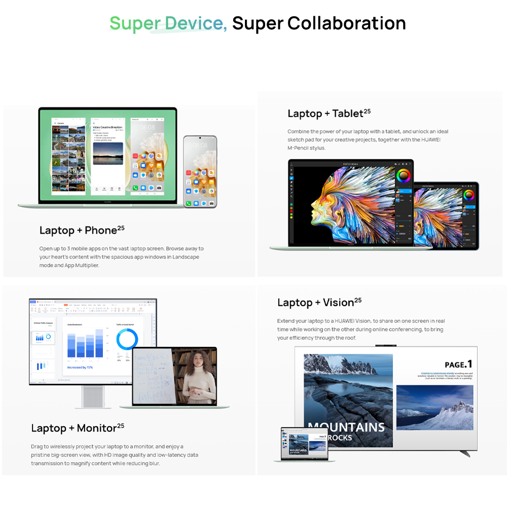 Huawei MateBook 14 Core Ultra 2024 Laptop | 2.8K OLED Touch-Control | AI Camera | Ultra Processors | 2  Year General Warranty